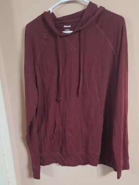 Abound Men's Burgundy Lightweight Hoodie
